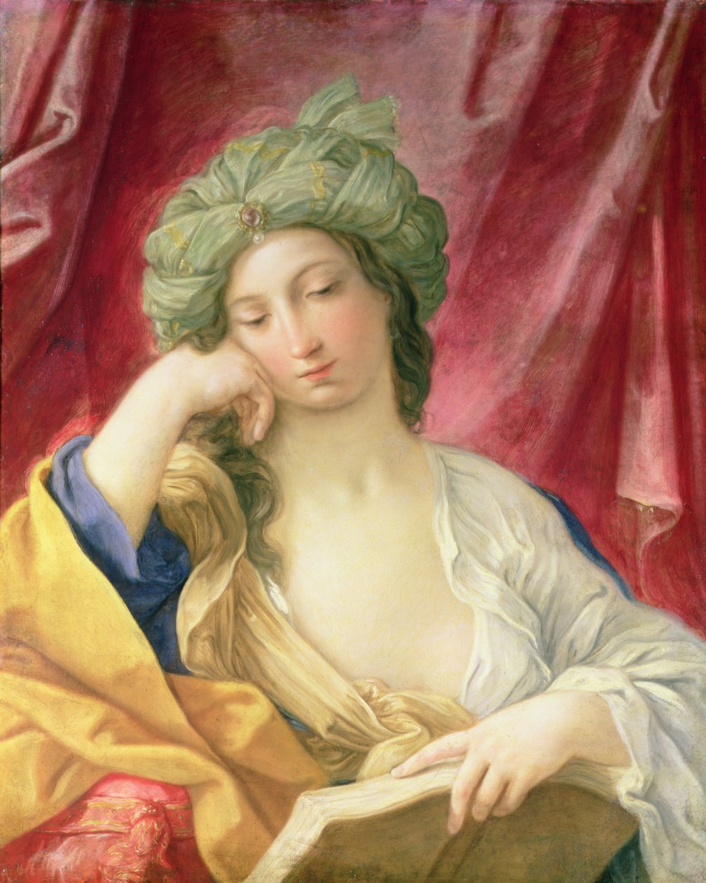 Sibyl, 1640 av Giovanni Andrea Sirani