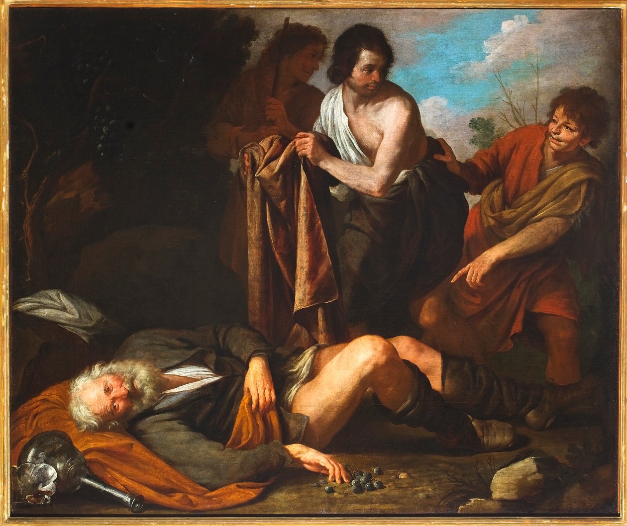 Beruset av Noah, 1630-35 av Giovanni Andrea di Ferrari