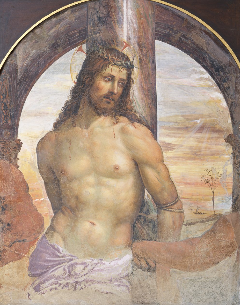 Kristus ved kolonnen av Giovanni Antonio Bazzi Sodoma