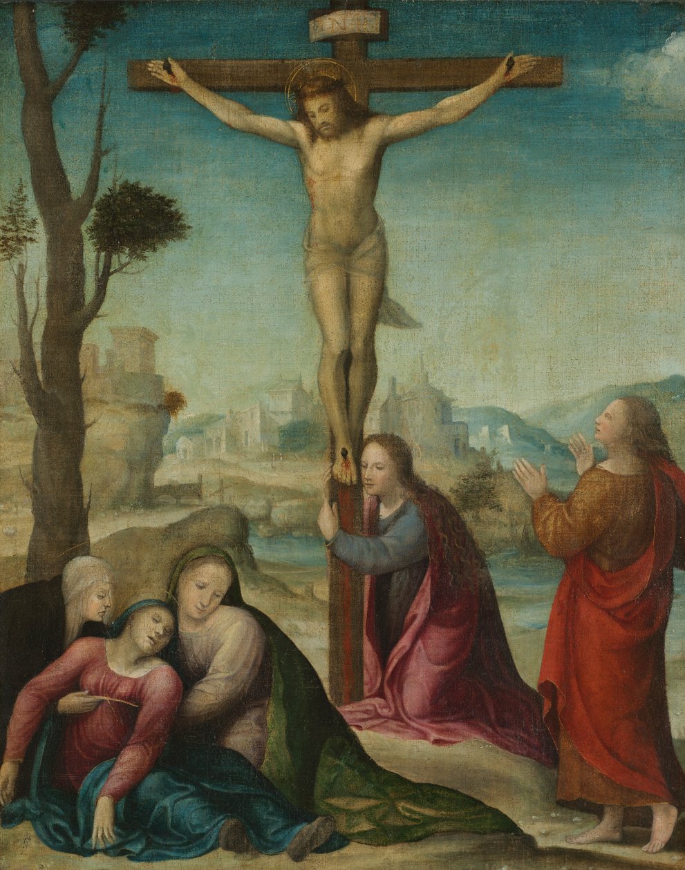 Korsfestelsen av Giovanni Antonio Bazzi Sodoma