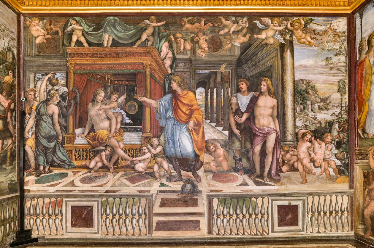 Bryllupet til Alexander den store og Roxane av Giovanni Antonio Bazzi Sodoma