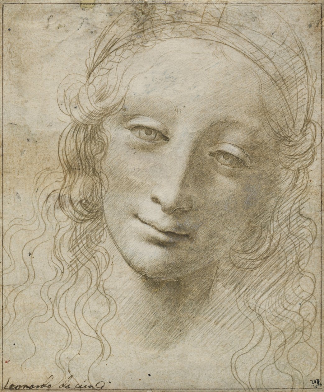 Hodet til en kvinne av Giovanni Antonio Boltraffio