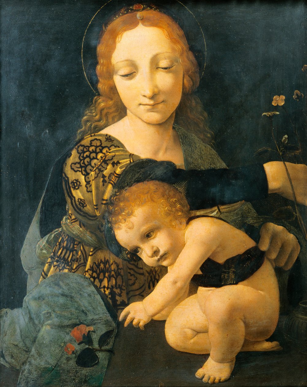 Madonna med barn, av Giovanni Antonio Boltraffio (1467-1516) av Giovanni Antonio Boltraffio