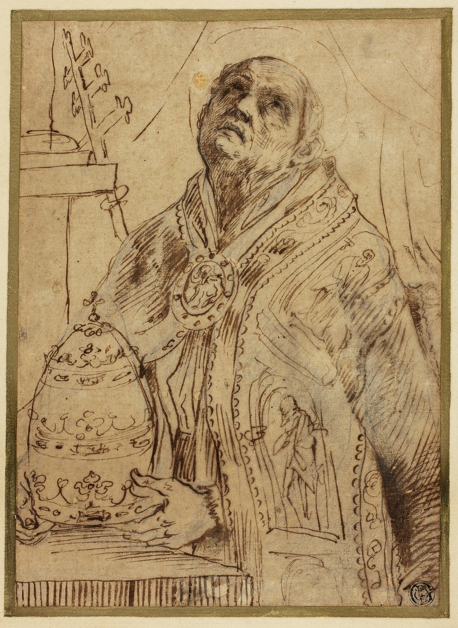 Pavelig helgen av Giovanni Antonio Burrini