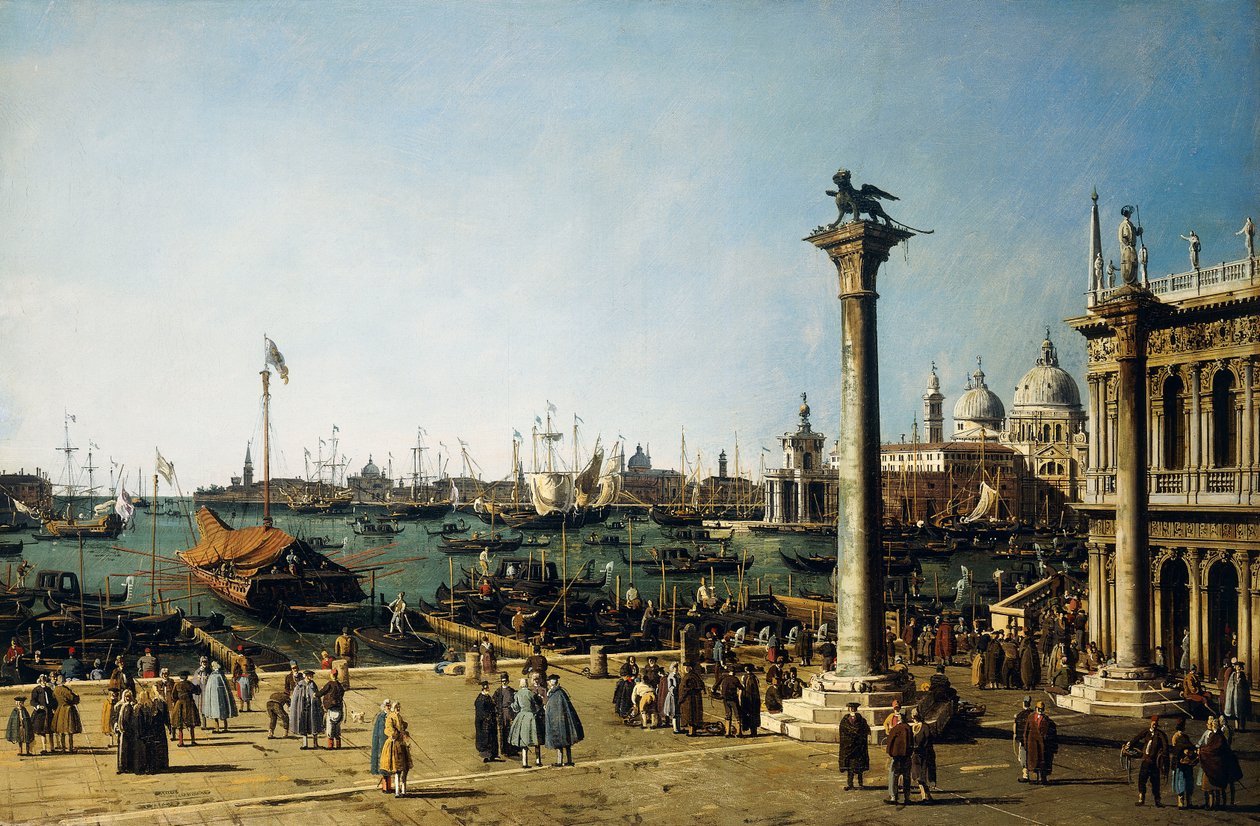 Bacino di S. Marco, Venezia, fra Piazzetta, av Giovanni Antonio Canal
