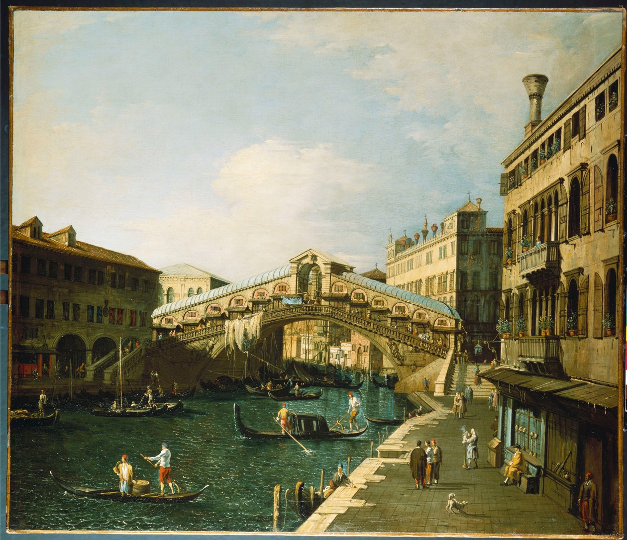 Canal Grande, Venezia av Giovanni Antonio Canal