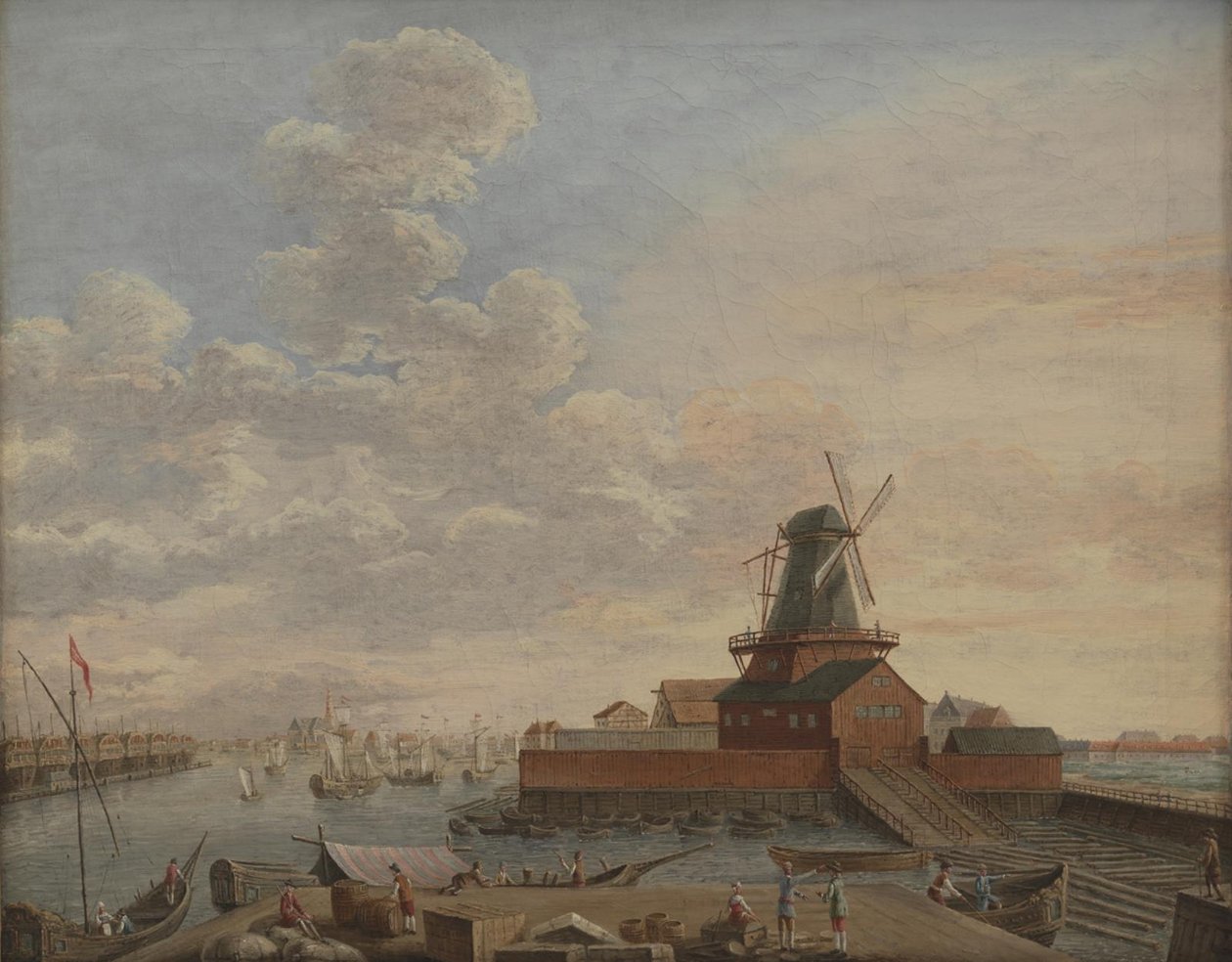 Sjøforsvaret på Christianshavn av Giovanni Antonio Cesari