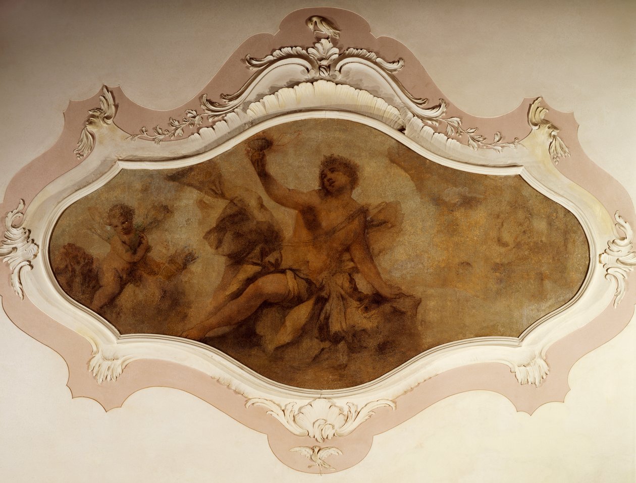 Apollo (fersk) av Giovanni Antonio Guardi