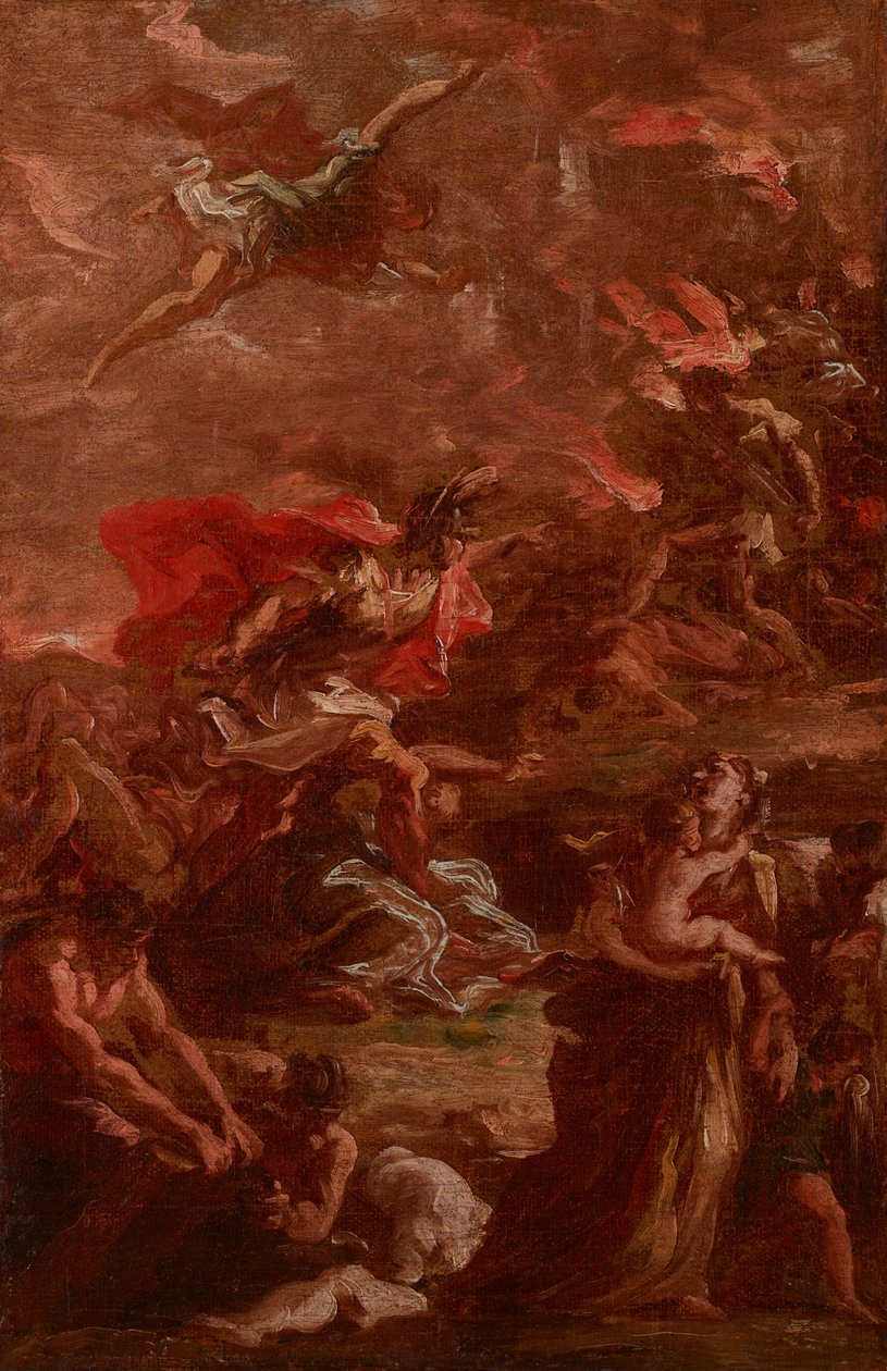 Allegory of War av Giovanni Antonio Pellegrini
