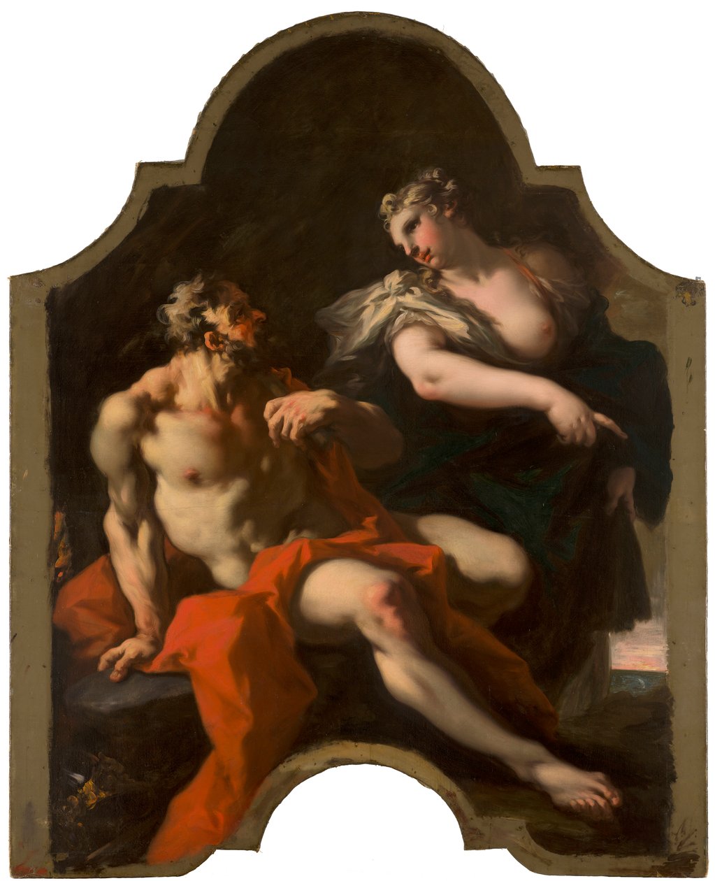Mytologisk eller allegorisk fremstilling av Giovanni Antonio Pellegrini