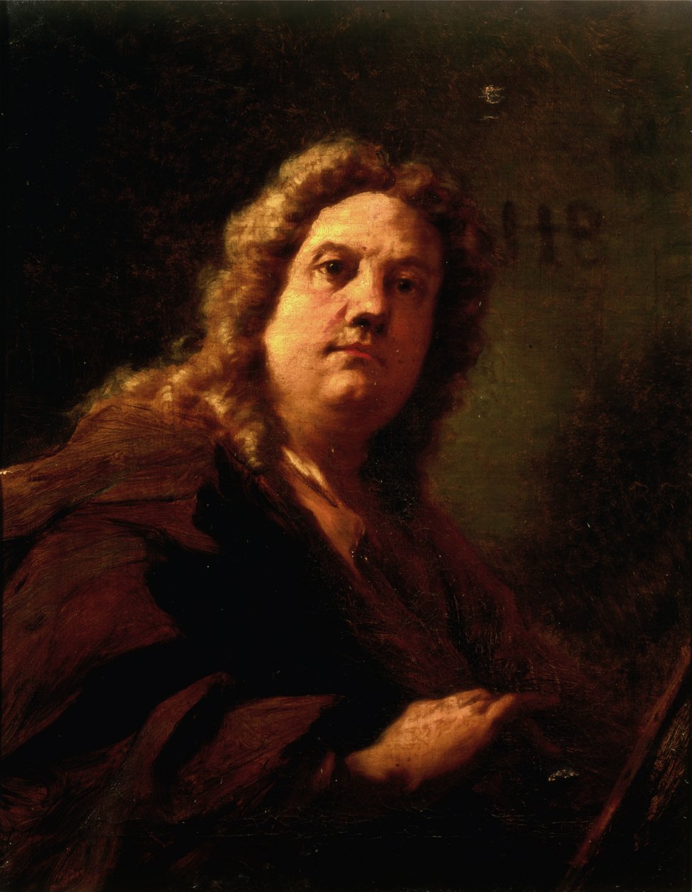 Selvportrett av Giovanni Antonio Pellegrini
