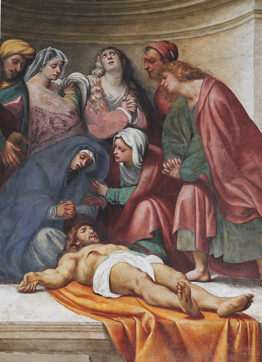Deponering, detalj av 2562706 av Giovanni Antonio Pordenone