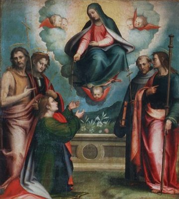 The Madonna of the Gordle av Giovanni Antonio Sogliani