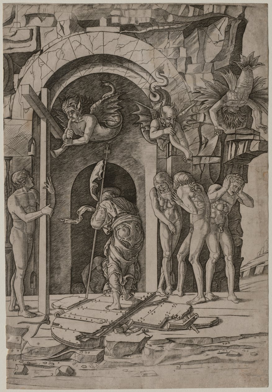 Nedstigning til Limbo av Giovanni Antonio da Brescia