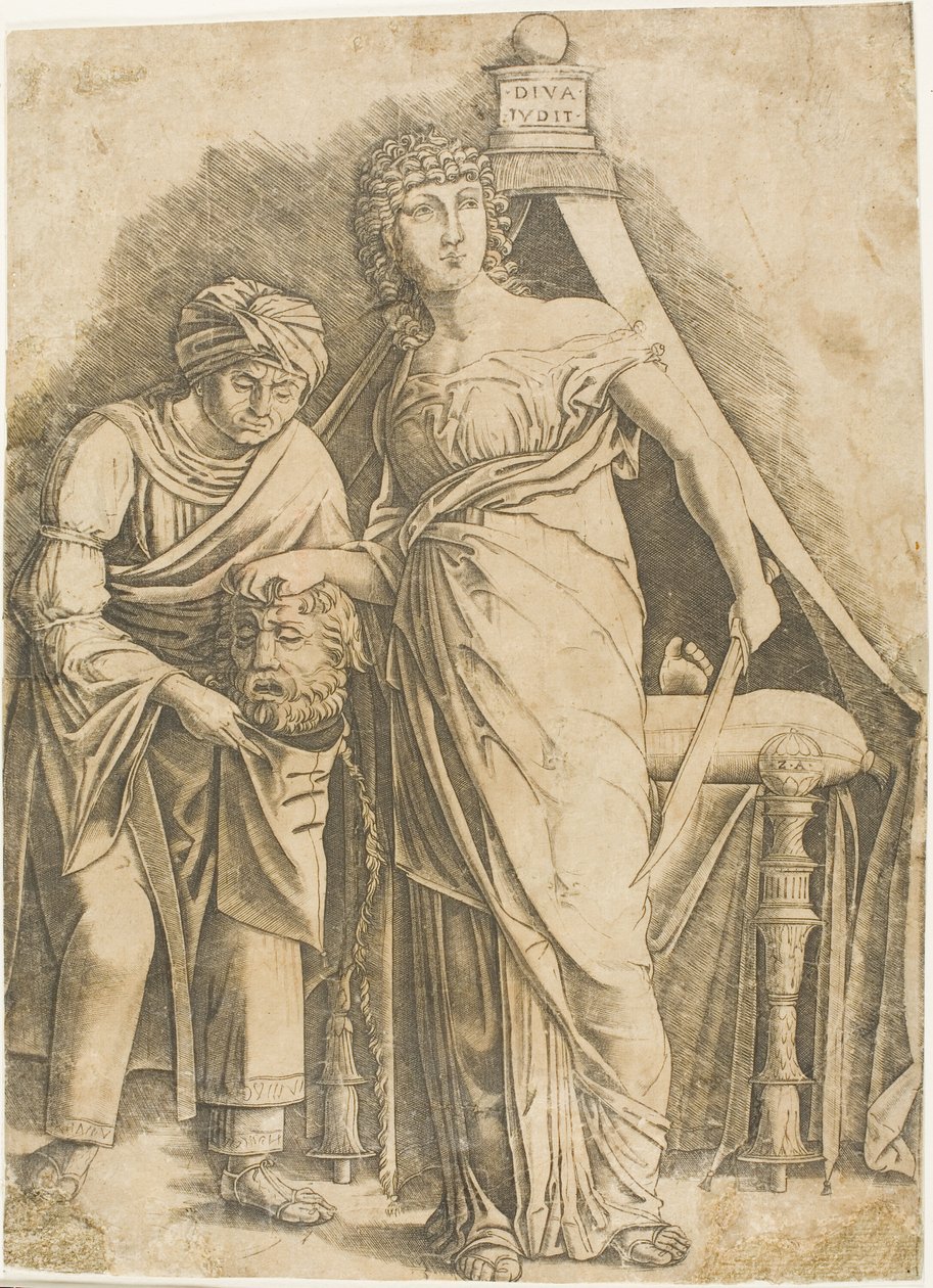 Judith med sjefen for Holofernes av Giovanni Antonio da Brescia
