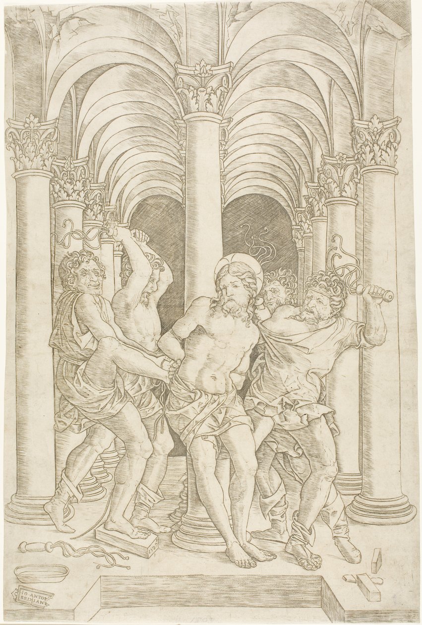 Flageleringen av Giovanni Antonio da Brescia