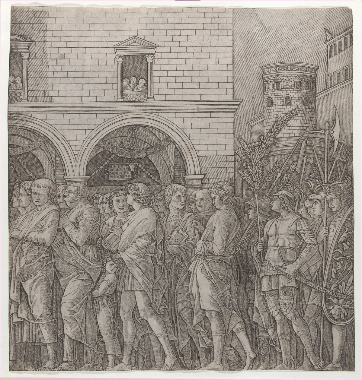 Cæsars triumf: senatorene, 1470-1525., 1470-1525. av Giovanni Antonio da Brescia