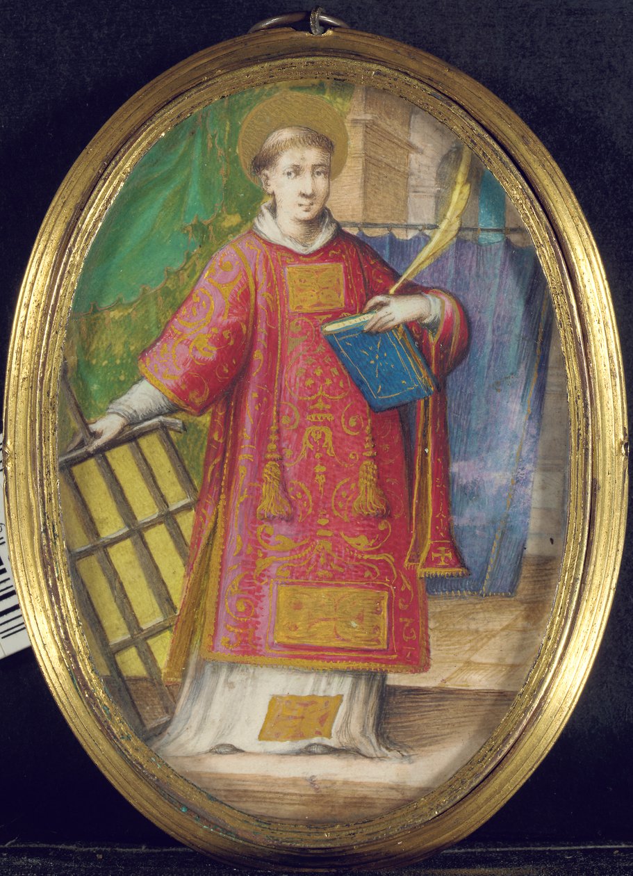 Saint Lawrence av Giovanni B. Castello