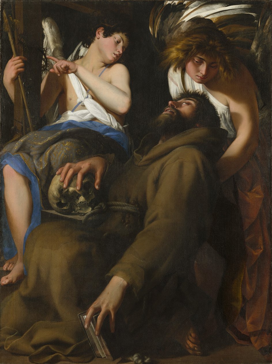 The Ecstasy of Saint Francis, 1601 av Giovanni Baglione