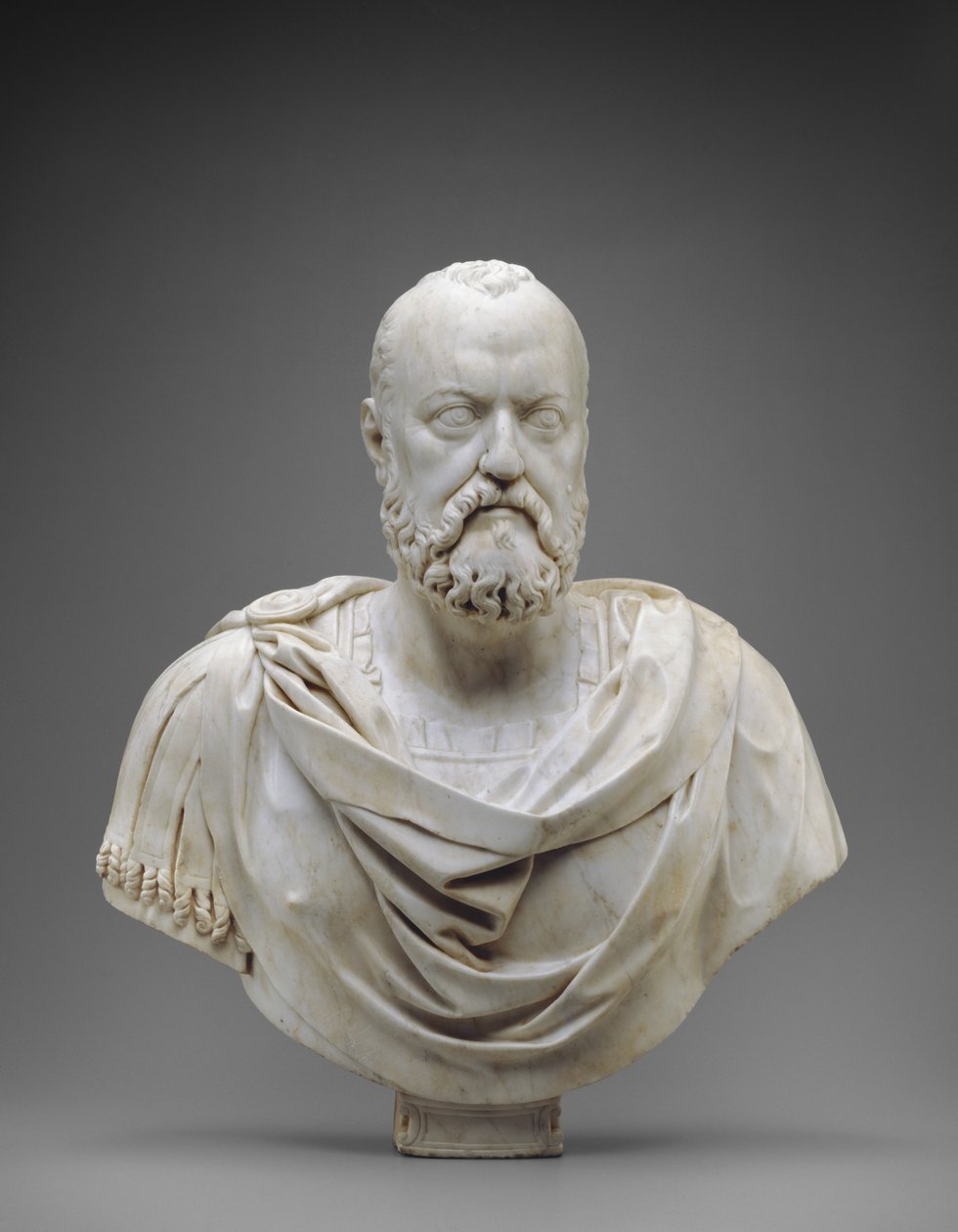 Byste av Cosimo I, storhertug av Toscana, ca. 1572 (marmor) av Giovanni Bandini