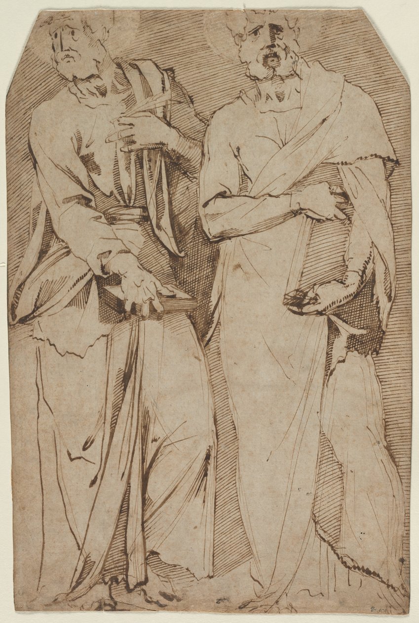 To stående hellige, 1563-1572. av Giovanni Bandini