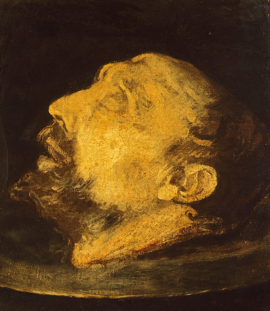 Hodet til døperen Johannes på et platå av Giovanni Battista (1567 1633) Crespi