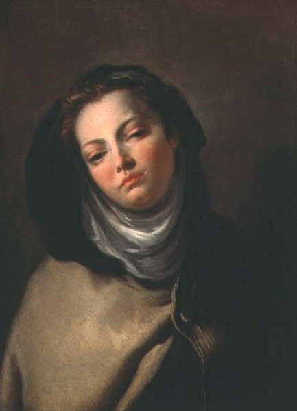 Beata Laduina (olje på lerret) av Giovanni Battista Tiepolo
