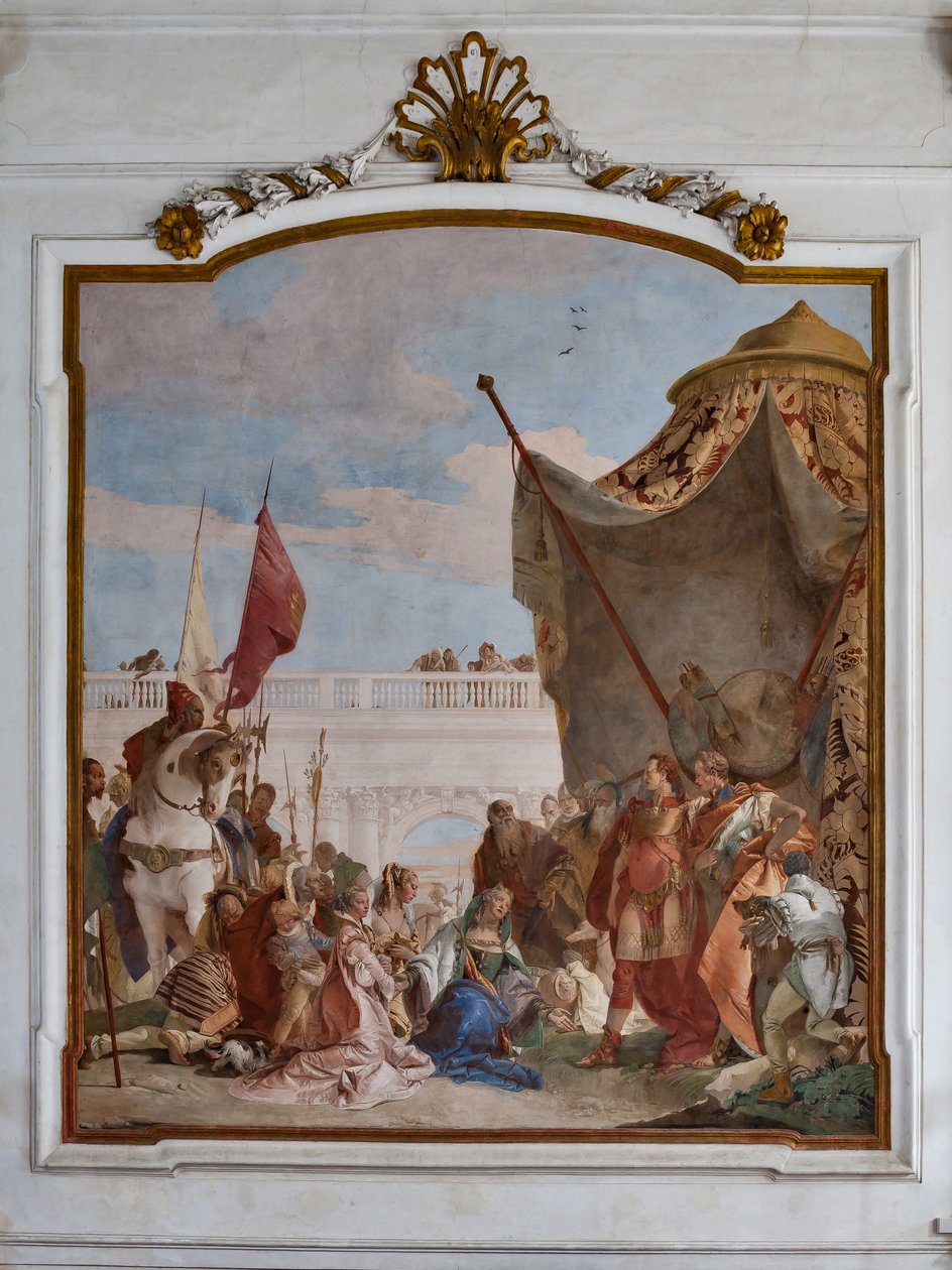 Kontinens av Alexander den store av Giovanni Battista Tiepolo