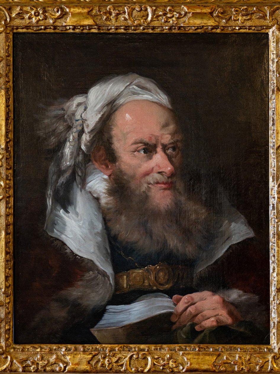 Leder for en kjøpmann (olje på lerret) av Giovanni Battista (1696 1770) Tiepolo