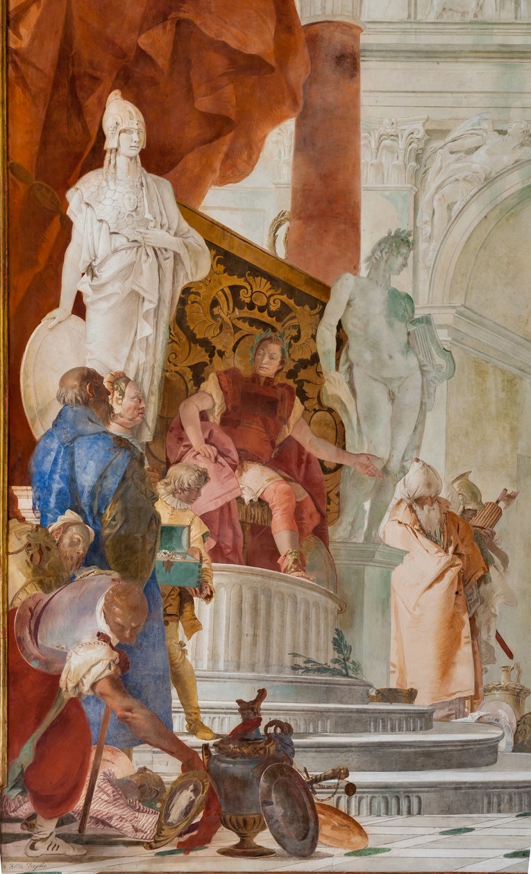 Storsinnet til Scipio Africanus (detalj) av Giovanni Battista Tiepolo