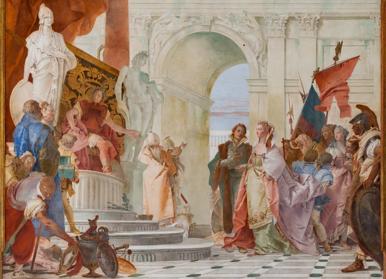 Storsinnet til Scipio Africanus (detalj) av Giovanni Battista Tiepolo