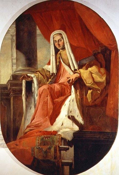 Portrett av Doge Marco Cornaro (olje på lerret) av Giovanni Battista Tiepolo