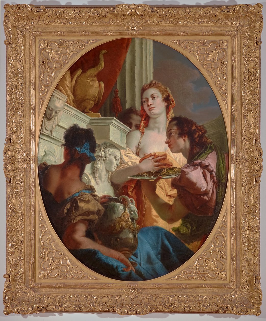 Romerske matroner ofrer til Juno 1745 (olje på lerret) av Giovanni Battista (1696-1770) Tiepolo