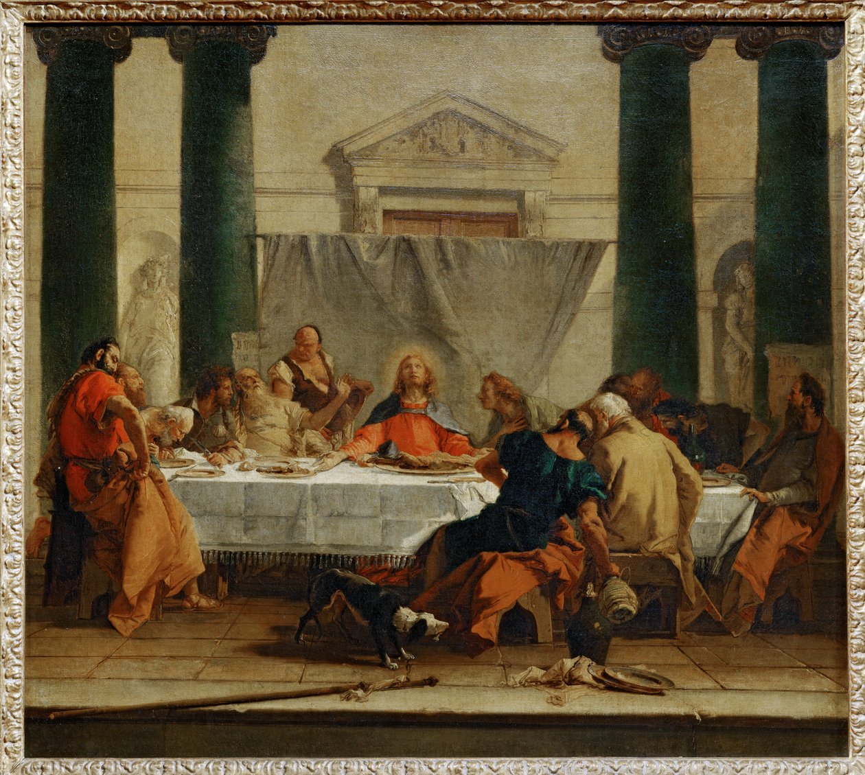 Den siste nattverd … av Giovanni Battista (1696-1770) Tiepolo