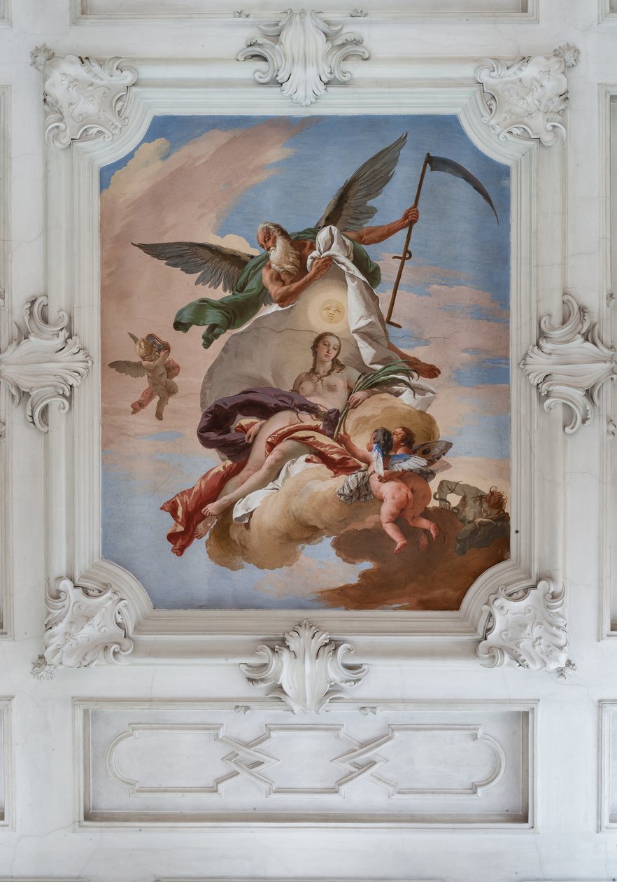 Tiden oppdager sannheten av Giovanni Battista Tiepolo