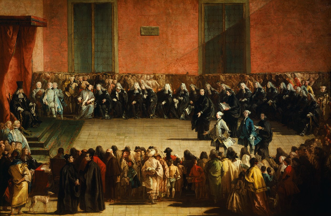 Strategi i Arenaen av Giovanni Battista Tiepolo