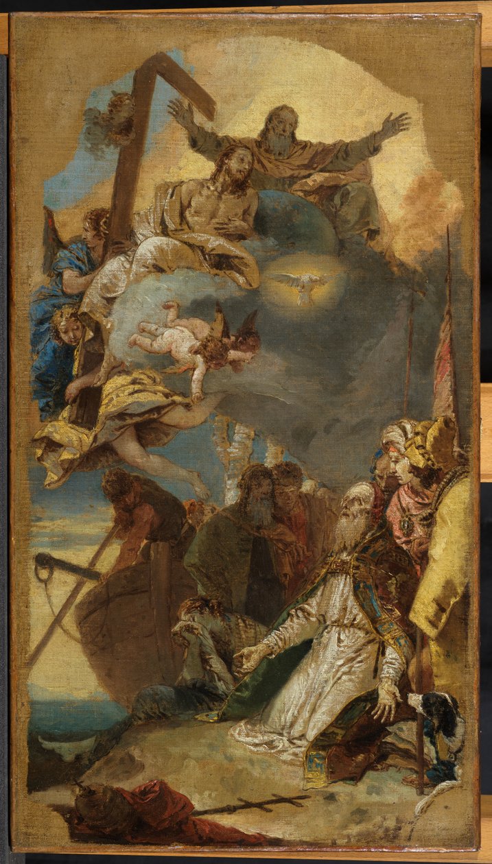 Martyrdom of Saint Clement, ca. 1734-39 (olje på lerret) av Giovanni Battista Tiepolo