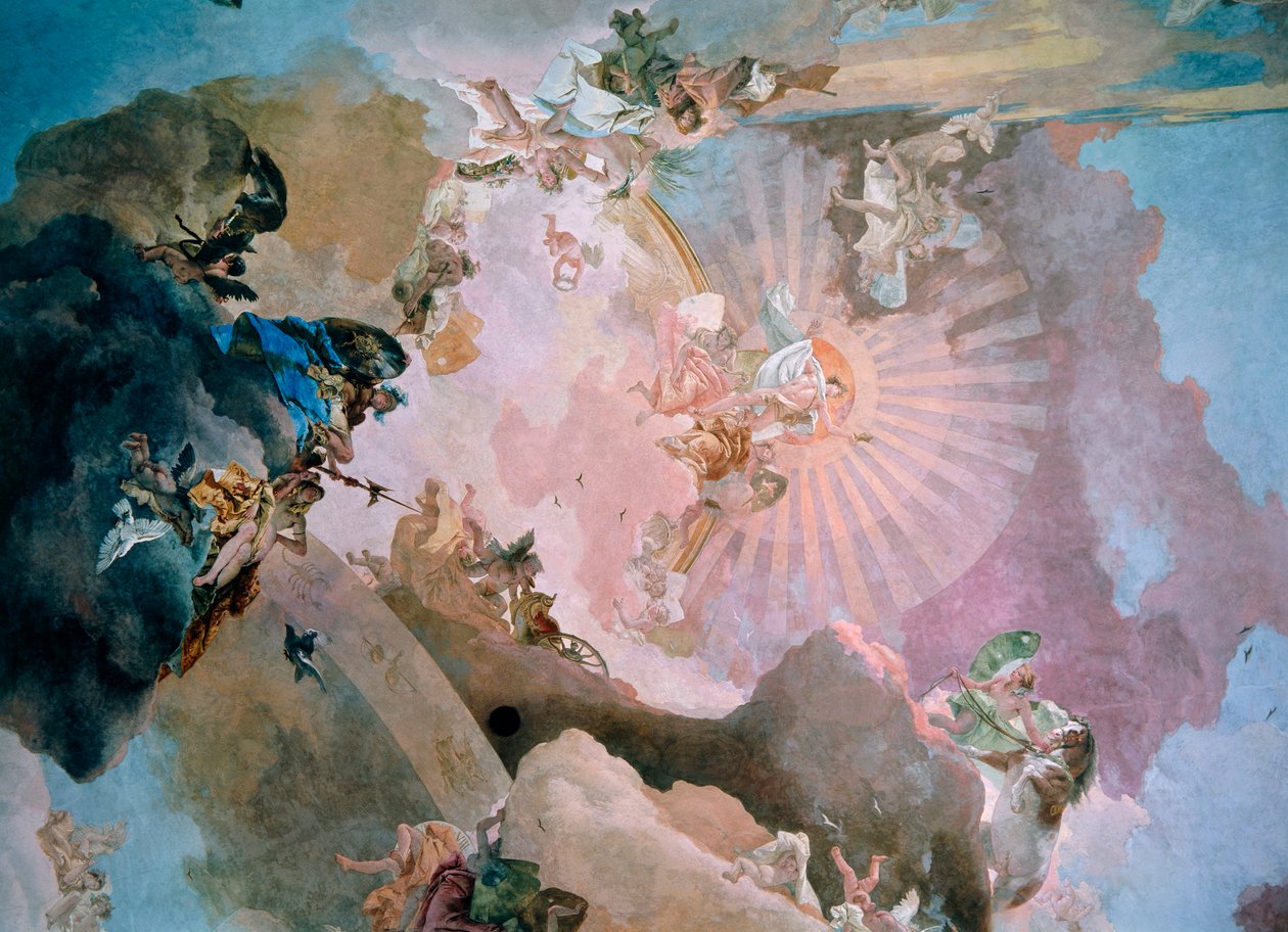 Olympus av Giovanni Battista Tiepolo