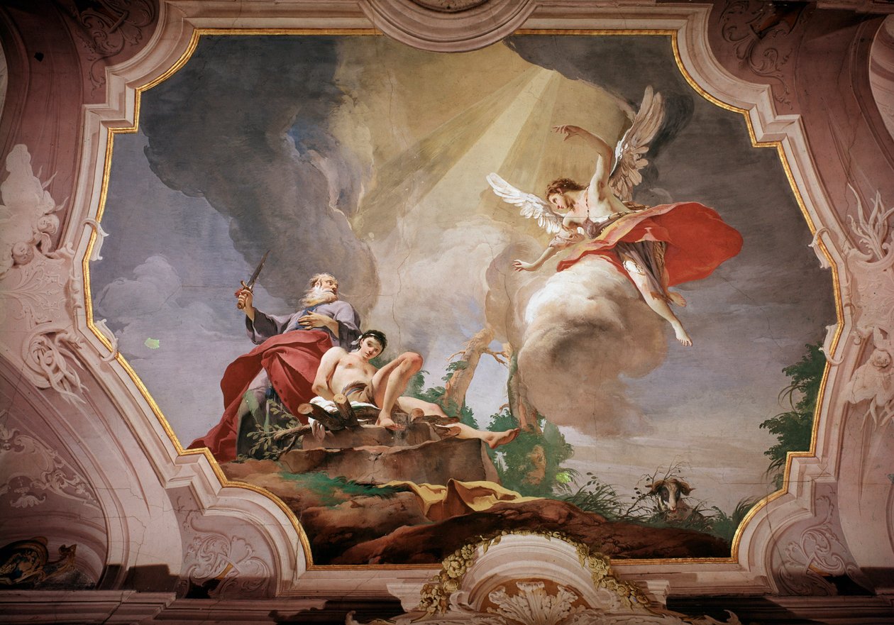 Isaks offer (fresco av Giovanni Battista Tiepolo