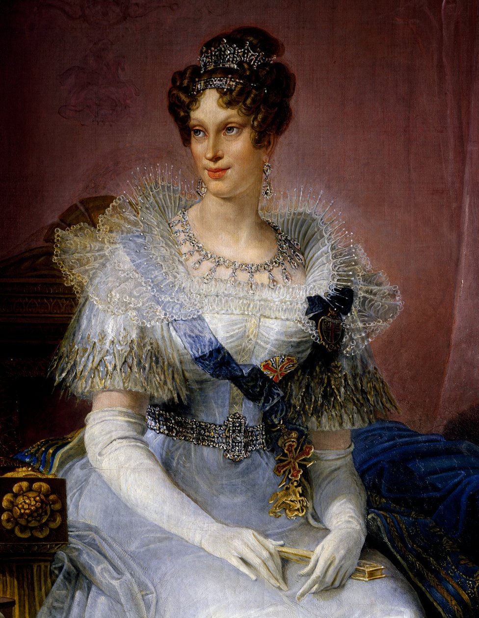 Portrett av Marie Louise, hertuginne av Parma (Wien av Giovanni Battista Borghesi