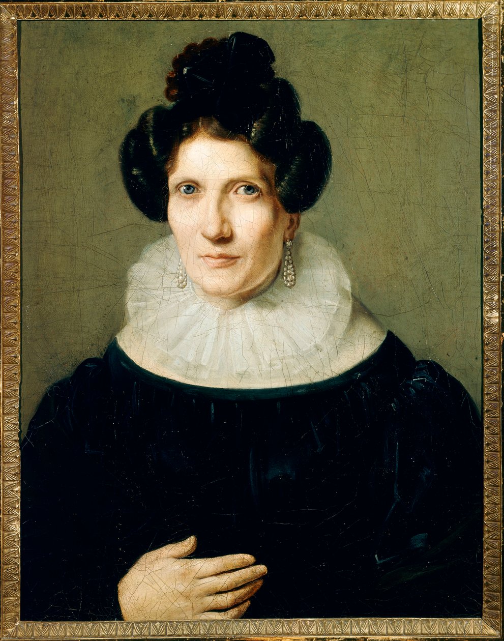 Portrett av Marie Louise av Habsbourg Lorraine, franskmennenes imperatrice (1791-1847) 50 år gammel (1791-1847) av Giovanni Battista Borghesi