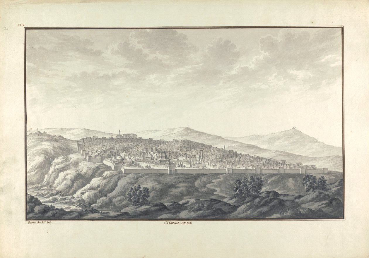 Gierusalemme av Giovanni Battista Borra