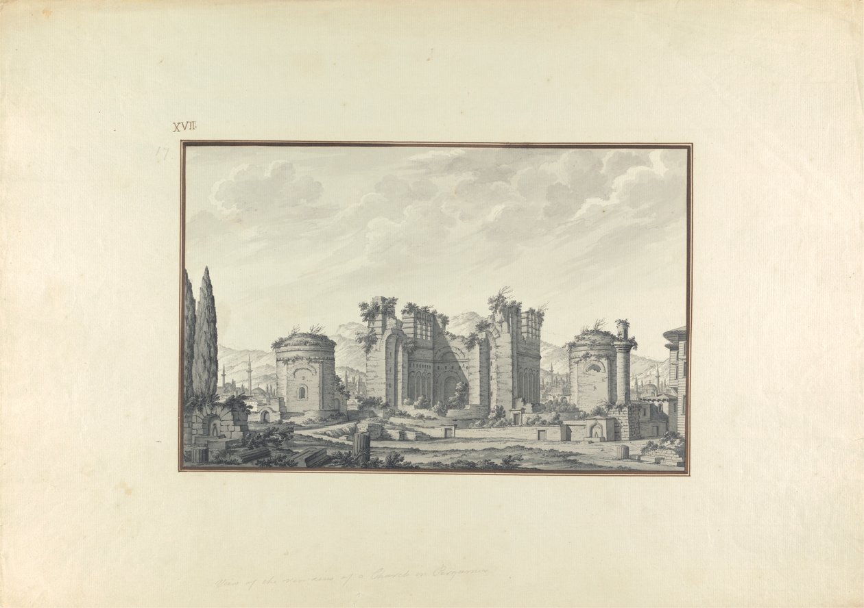 Basilikaen i Pergamon av Giovanni Battista Borra