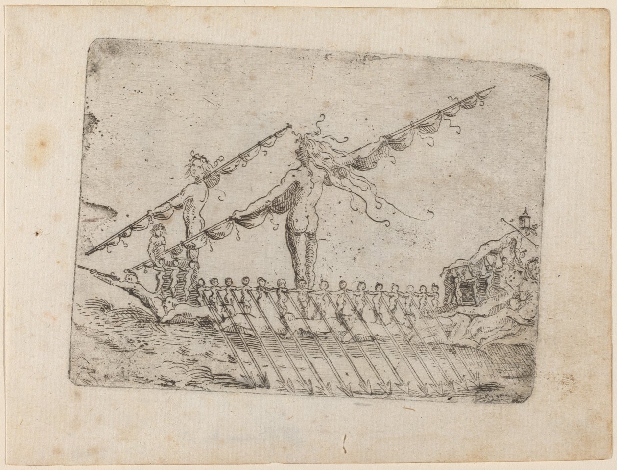 Fra "Bizzarie di diverse figurer" av Giovanni Battista Bracelli