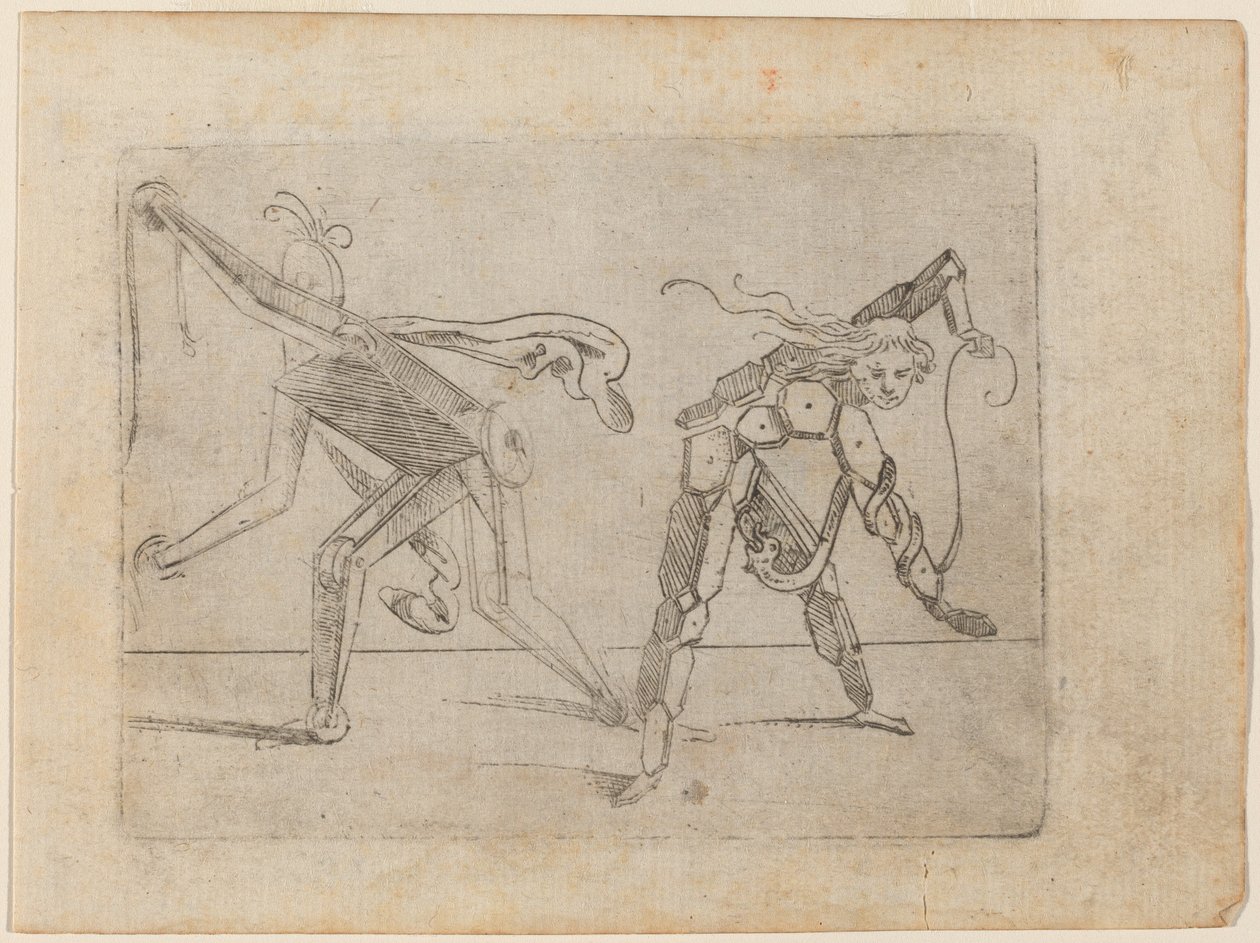Fra "Bizzarie di diverse figurer" av Giovanni Battista Bracelli