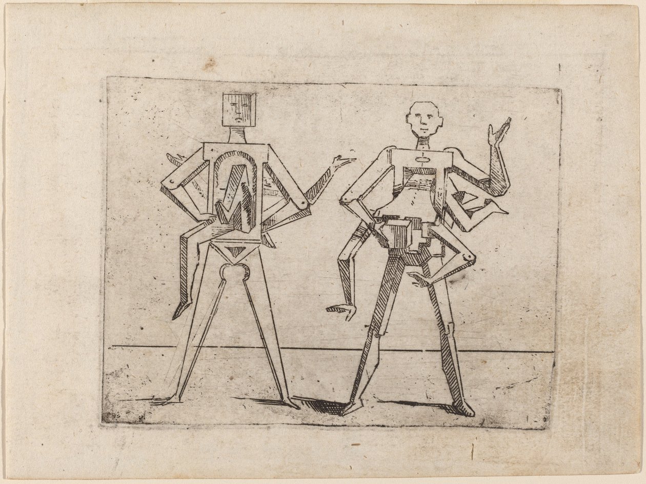 Fra "Bizzarie di diverse figurer" av Giovanni Battista Bracelli
