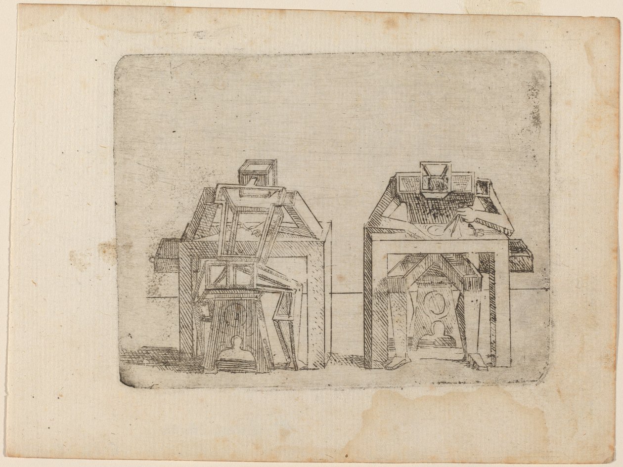 Fra "Bizzarie di diverse figurer" av Giovanni Battista Bracelli
