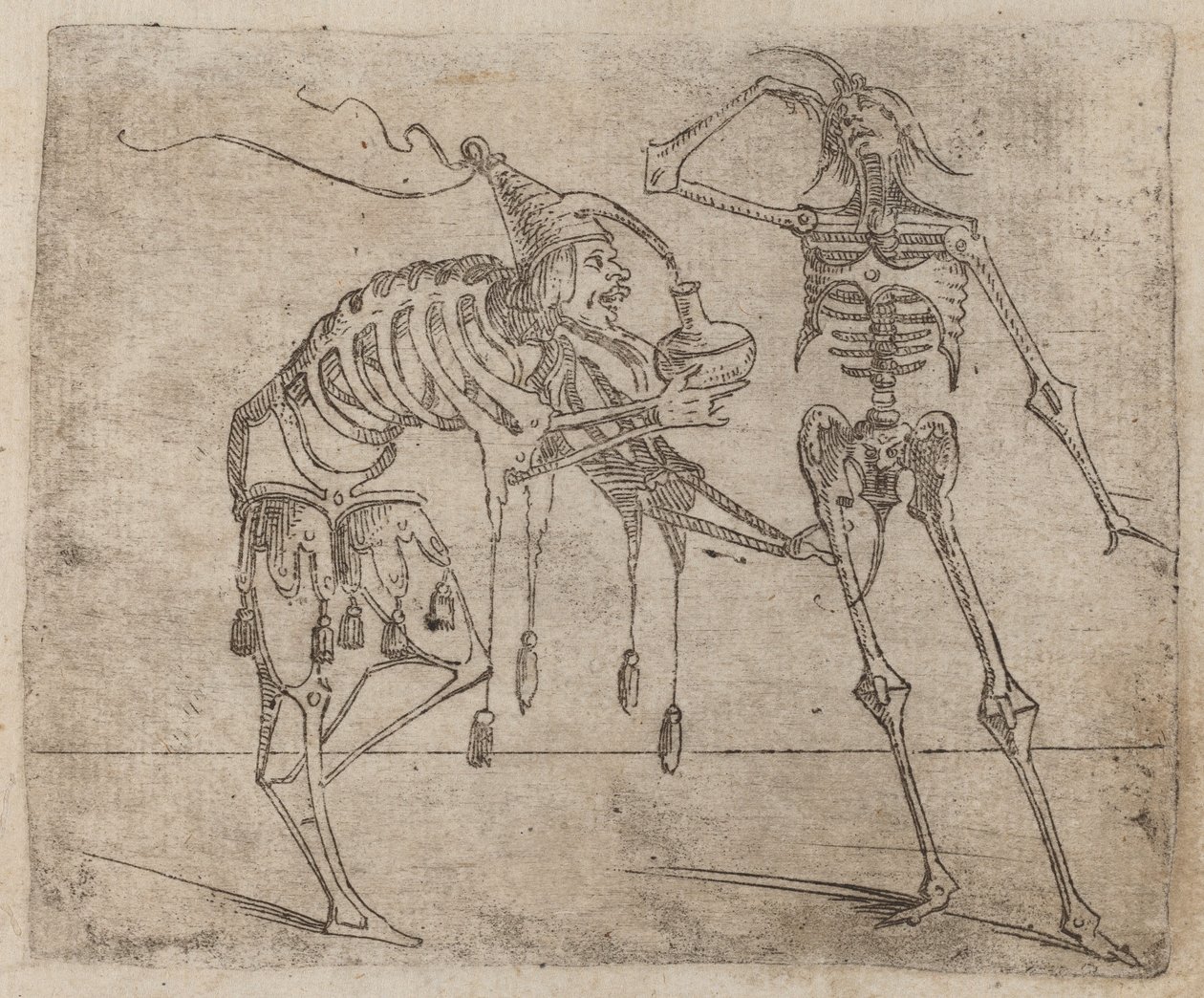 Fra "Bizzarie di diverse figurer" av Giovanni Battista Bracelli