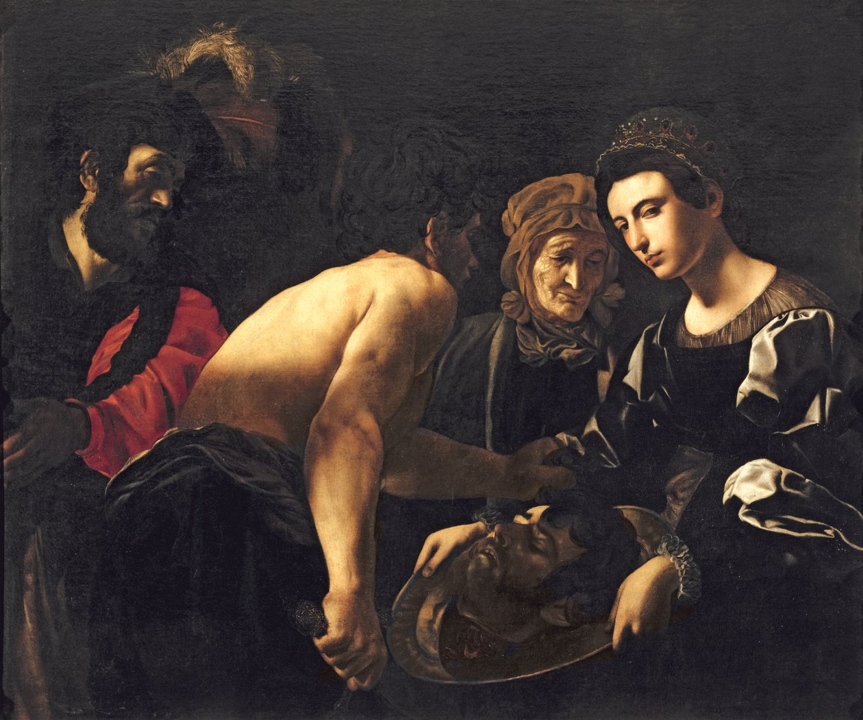 Salome, ca. 1615-20 av Giovanni Battista Caracciolo