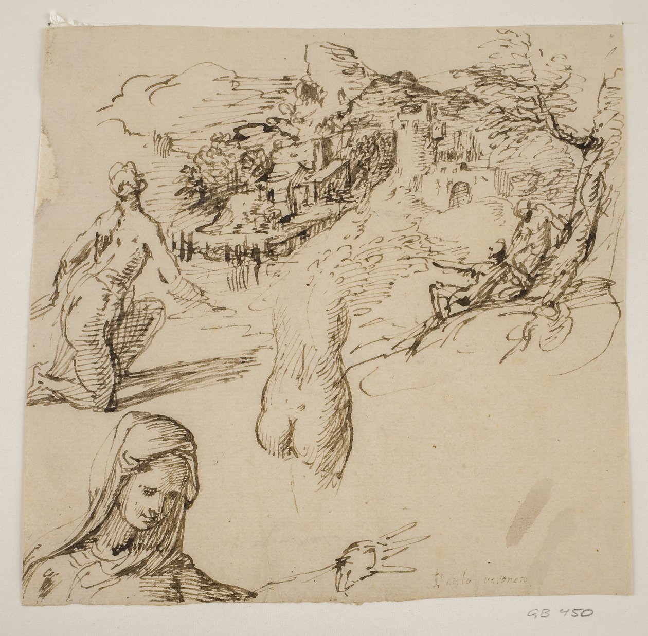Sovende kriger av Giovanni Battista Caracciolo